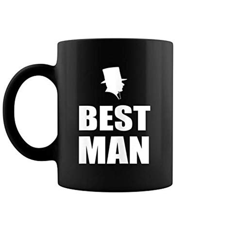 Taosao Best Man Wedding Marriage Coffee Mug 11 Oz Premium Ceramic Coffee Mug Latte