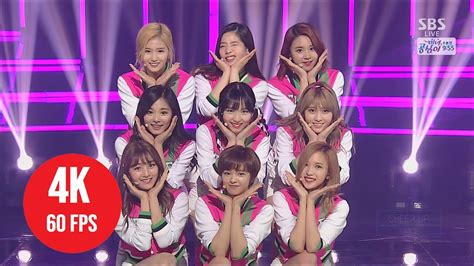 [ 4k Live ] Twice Cheer Up 160515 Sbs Inkigayo Youtube