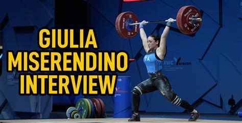 Giulia Miserendino Interview (April 2023, after European Championship ...