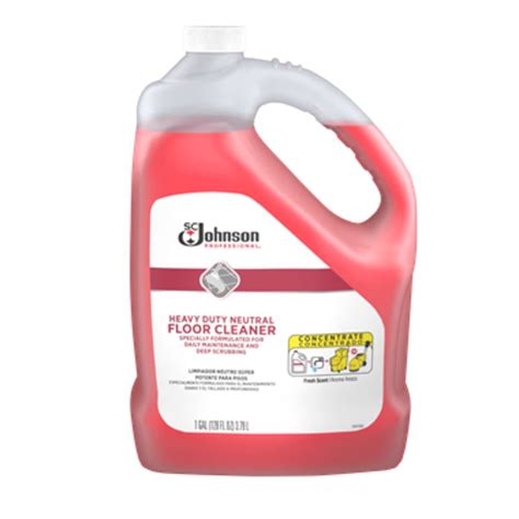 Sc Johnson Professional Heavy Duty Neutral Floor Cleaner 1 Gallon 680079