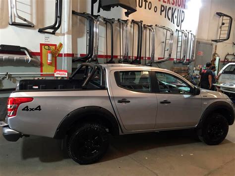 Barra Antivuelco Keko K1 Mitsubishi New L200 2015 Negro ProtecCar