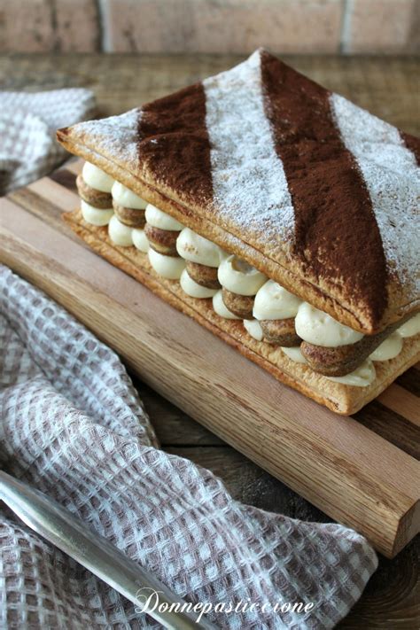 Millefoglie al tiramisù Donnepasticcione