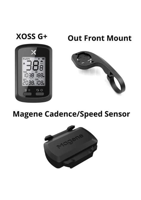 Sale Xoss G Plus With Front Mount Bicycle Bike Computer Speedometer