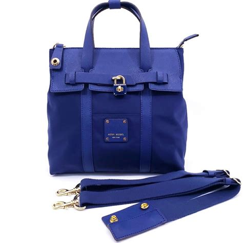 Henri Bendel Henri Bendel Navy Blue Mini Jetsetter Bag Grailed