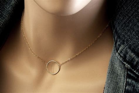 14k Gold Infinity Necklace Solid Gold Infinity Charm