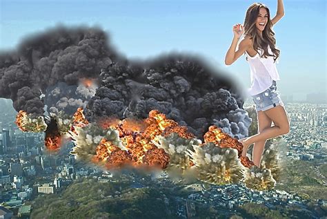 Giantess Jana Kramer Invades Earth By Abc35 On Deviantart