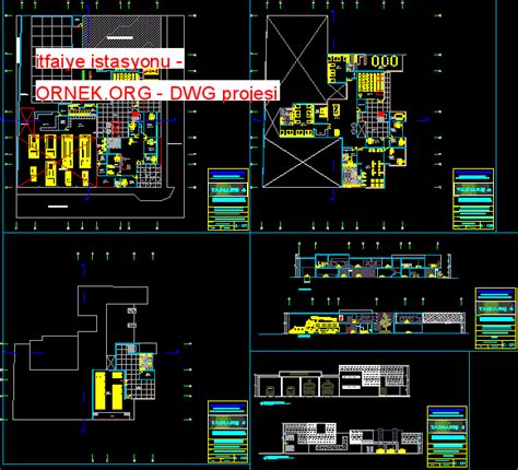 Itfaiye Istasyonu Dwg Projesi Autocad Projeler 45402 Hot Sex Picture