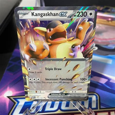 Kangaskhan Ex 115 165 Ultra Rare Scarlet Violet 151 Singles