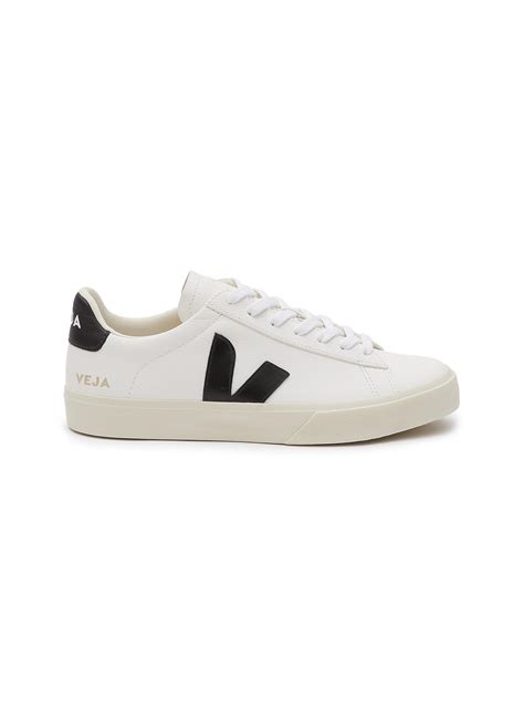 Veja Campo Lace Up Sneakers In White Lyst