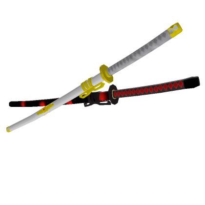 Anime Dual Katana Black And White Roblox Item Rolimon S