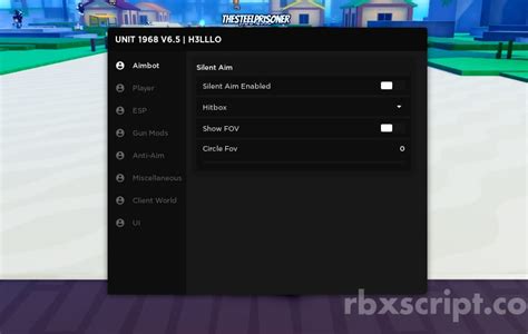 Universal Silent Aim Esp Boxes No Recoil Scripts Rbxscript