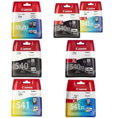 Canon Pg540 Cl541 Pg540l Cl541xl Ink Cartridge For Pixma Mg3150