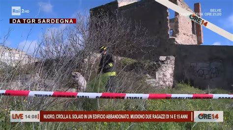 Nuoro Crolla Il Solaio Di Un Edificio Abbandonato Muoiono Due Ragazzi