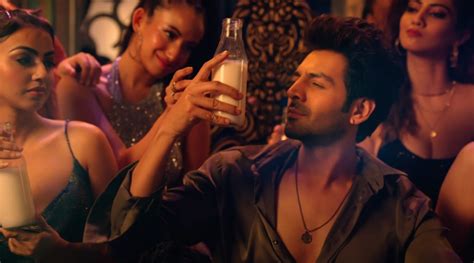 Kartik Aaryan Is Partying With Milk Bottles Bathing In Milk In