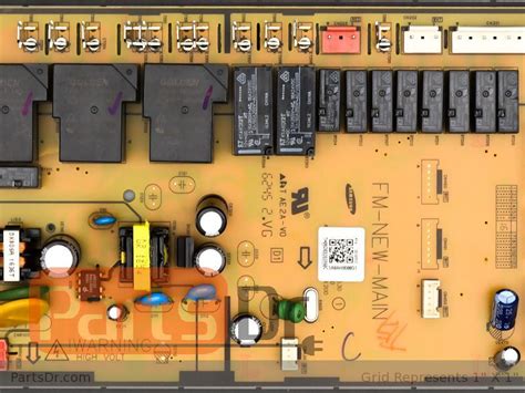 De92 03960c Samsung Range Main Control Board Assembly Parts Dr