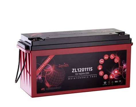 Batteria Cellula Camper Zenith Zl Agm V Ah La Casa