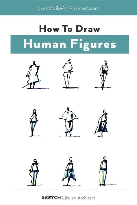 How To Draw Human Figures In Adobe And Photoshopped With The Text How