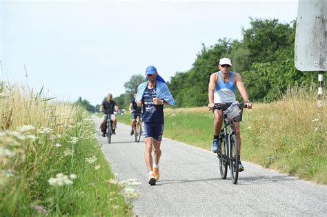 Zwemmen Fietsen Hardlopen Stefan Van Der Pal Heeft Elfstedentriatlon