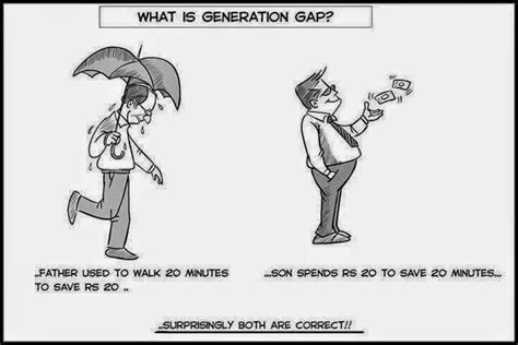 Humorous Quotes Images Of The Day What Is Generation Gap Funny Pic