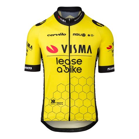 Maillot Team Visma Lease A Bike 2024 Replica Manga Corta Deporvillage