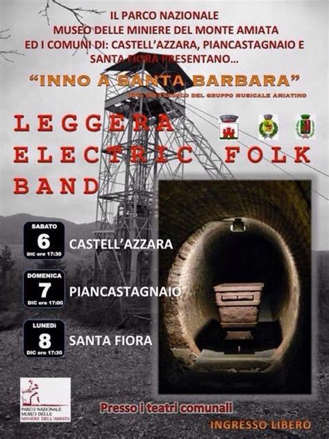 Amiata L Inno A Santa Barbara Della Leggera Electric Folk Band