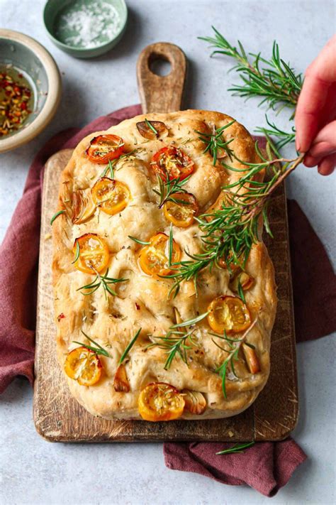 Garlic Herb Focaccia Bread At Margaret Stern Blog