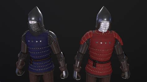 Artstation Medieval Brigandine Armor Atelier Yuwaciaojp