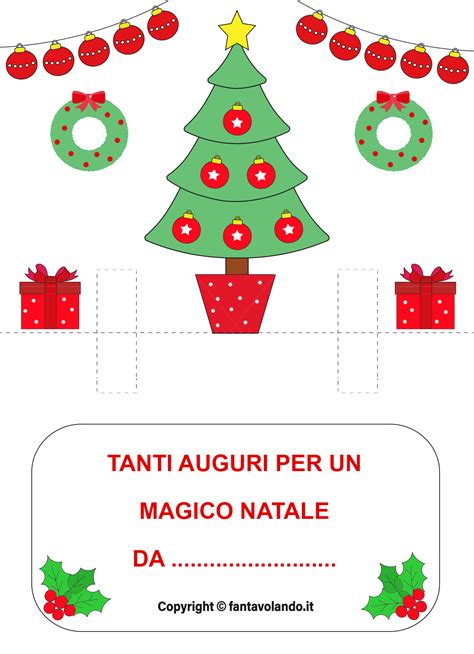 Biglietto Di Auguri Pop Up Magico Natale Fantavolando