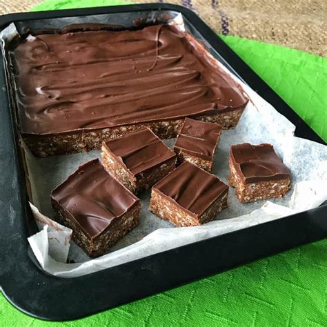 Quick And Easy No Bake Dark Chocolate Peppermint Slice By Vj Cooks Recipe Chocolate Weetbix