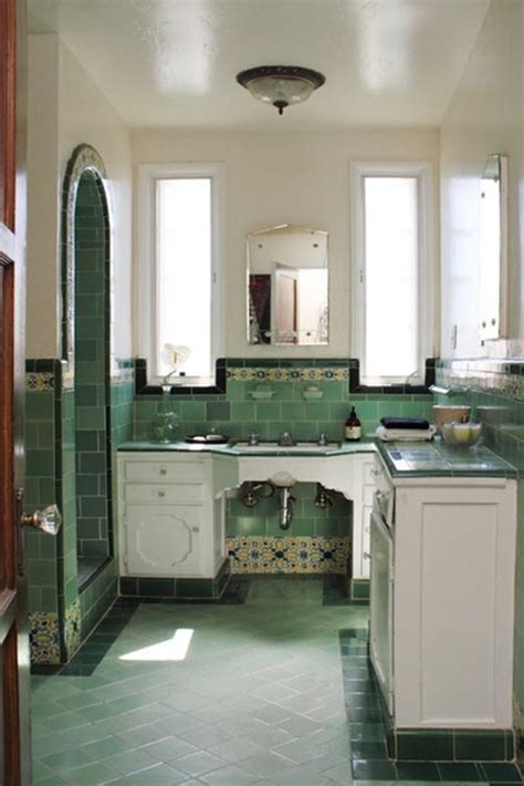 40 Green Bathroom Tile Ideas And Pictures 2022