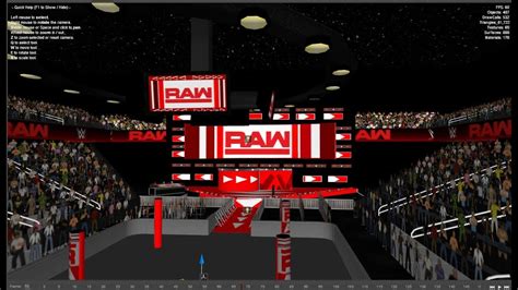 Wwe Raw 2018 Newest Arena In Raw Stage Version Wr3d Link In Description Youtube