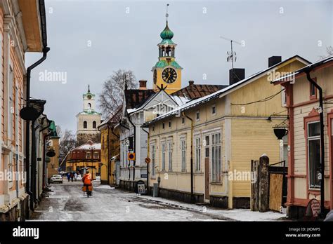 A street in Rauma, Finland Stock Photo - Alamy