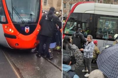 Stanbul Da Tramvay Kazas Motosiklet S R C S Hayat N Kaybetti