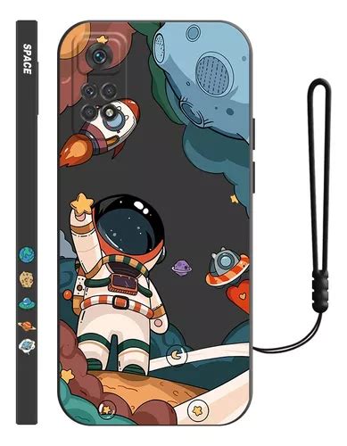 Funda De Silicona Para Xiaomi Diseño De Astronauta Correas Meses