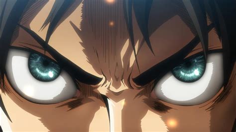 Eren Yeager Close Up Hd Wallpaper From Attack On Titan