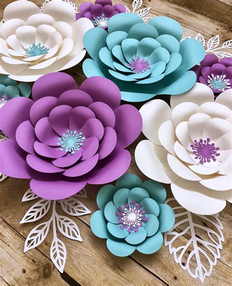 Paper flower backdrop diy kit – Artofit