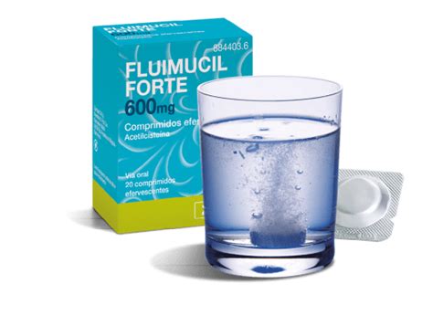 Fluimucil Forte 600mg Para La Mucosidad Fluimucil