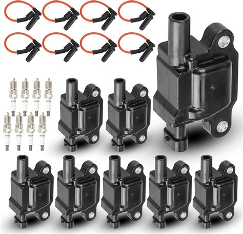 Amazon Set Of 8 Ignition Coil And 8 Iridium Spark Plug And Wire