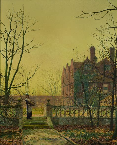 Autumn Gold John Atkinson Grimshaw Rehs Galleries