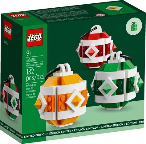 LEGO Seasonal 40604 Karácsonyi dekorációs készlet Kocka Ritkaságok