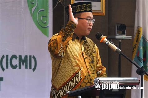 Pesan Ketua Umum Icmi Pusat Arif Satria Saat Lantik Pengurus Icmi Papua