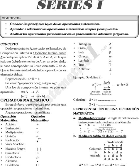 Series Y Sumas Notables Sumatorias Problemas Resueltos De Habilidad