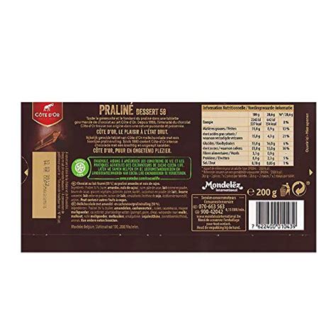 Côte d Or Praline Dessert 58 200 g Belgische Chocolade