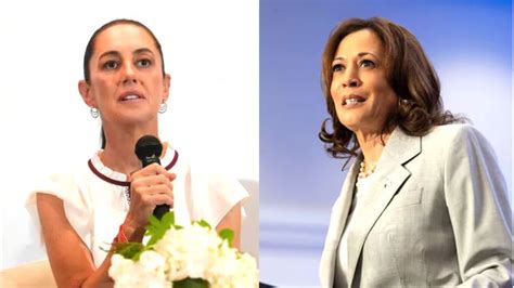 Sheinbaum Y Kamala Harris Hablan Por Teléfono Sobre Migración Comercio Y Crisis Climática