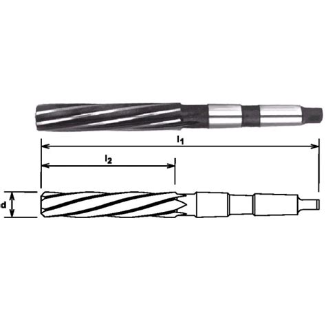 Hss Taper Shank Machine Reamers Imperial 1 38