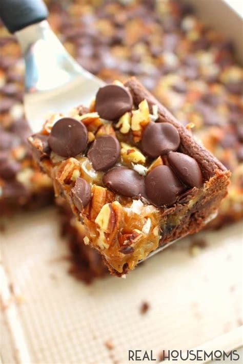 German Chocolate Cookie Bars ⋆ Real Housemoms