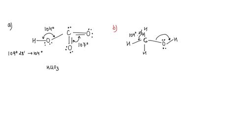 9.29 Give the approximate values for the indicated bond angles in the ...