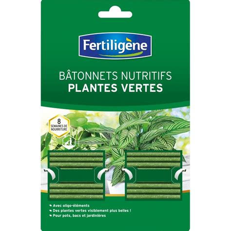 Fertiligène Lot 40 batonnet nutritif engrais plante verte feuillage