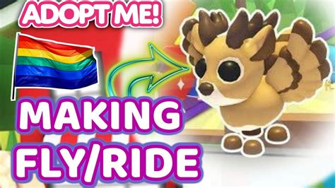 Pride Pet Caelum Curvi Fly Ride In Adopt Me Roblox Adoptme