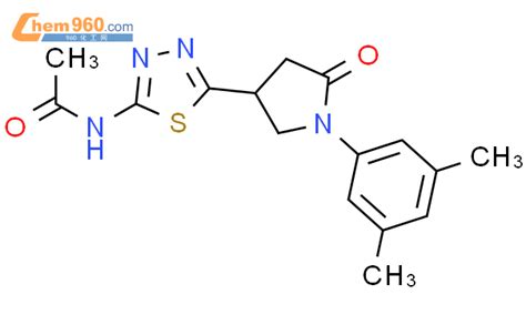 924971 47 1 N 5 1 3 5 Dimethyl Phenyl 5 Oxo Pyrrolidin 3 Yl 1 3